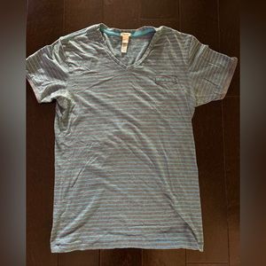 Diesel Men's T Shirt Size S Striped  Short Sleeve Stretch